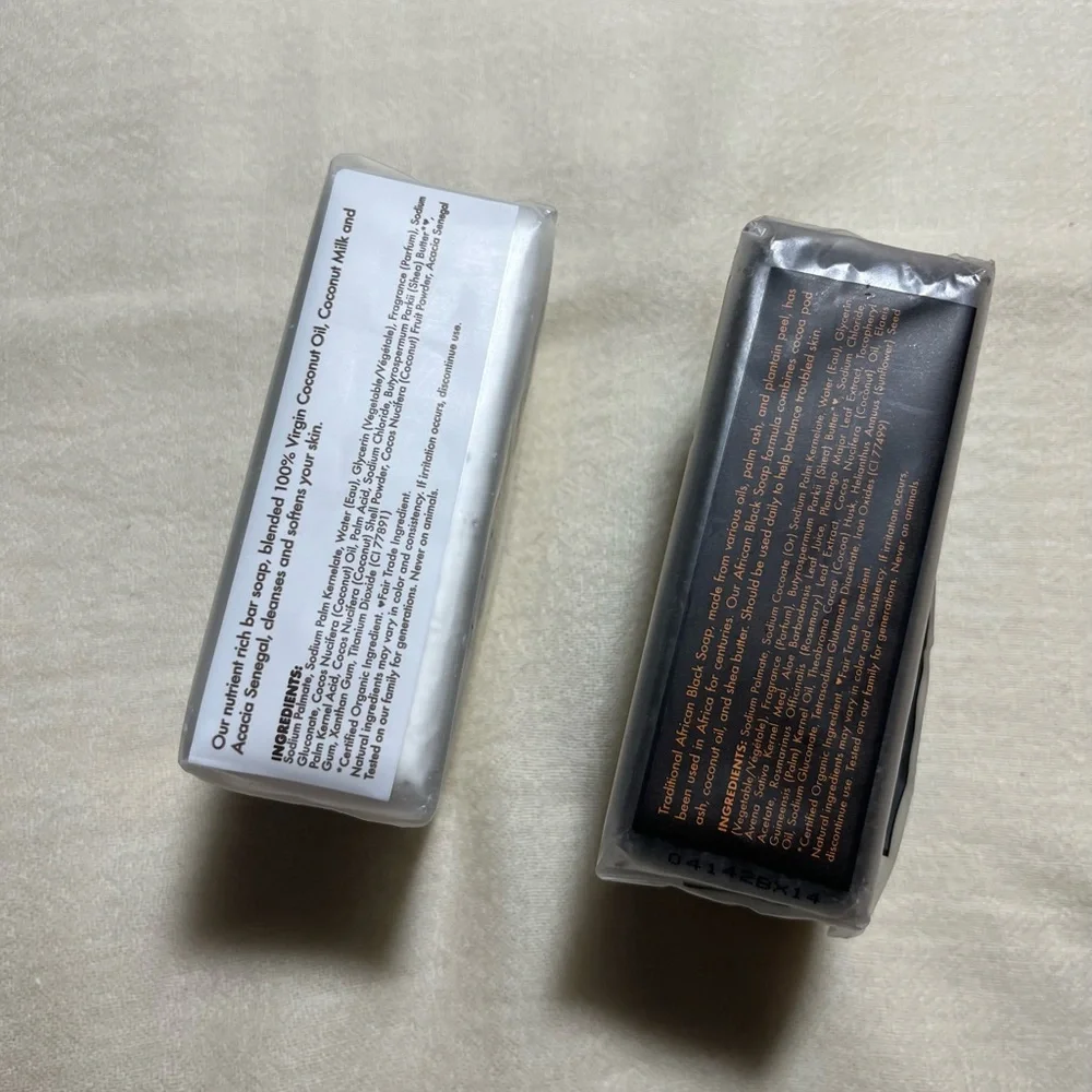 Shea Moisture‎ AFRICAN BLACK SOAP, SHEA BUTTER SOAP